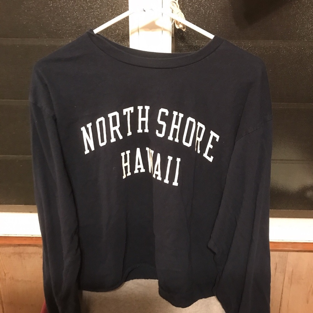 Brandy Melville long sleeve crop top
